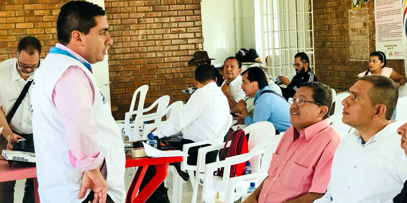 Comunidades de El Colegio y Viotá conocieron detalles del proyecto Embalse de Calandaima


