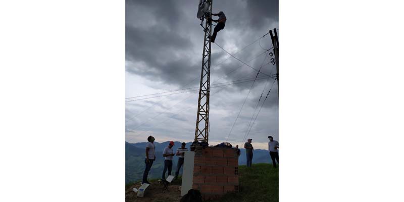 El corregimiento de Ibama en Yacopí estrena zona Wifi




