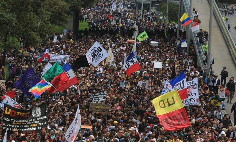 Tribunal administrativo de Cundinamarca ordena aplazar manifestaciones