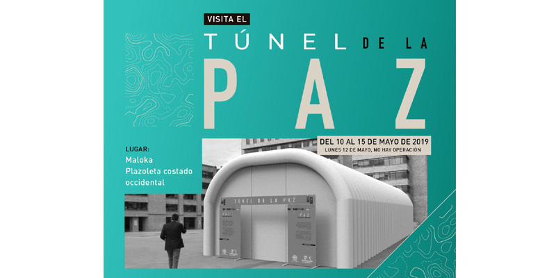 Túnel de paz, una experiencia interactiva para la construcción de la Paz cotidiana


























