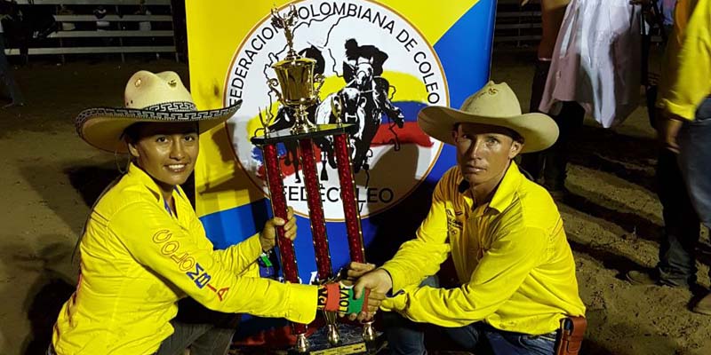 Cundinamarqueses fueron los campeones en el Torneo Binacional de Coleo en Panamá












