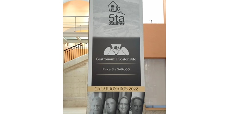 5ta SARoCo gana el primer puesto en los II Galardones Iberoamericanos de Gastronomía 2023