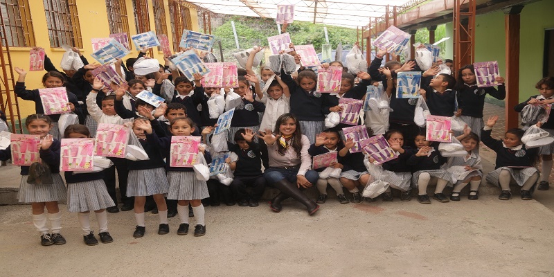Más de 100 niños y niñas de escuelas rurales recibieron calzado