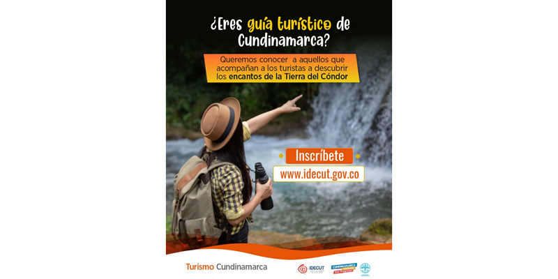 Se abren los formularios para identificar a los guías turísticos de Cundinamarca











