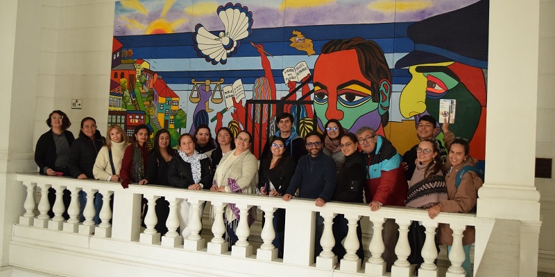 Así fue la experiencia de nuestros 15 bibliotecarios en Chile