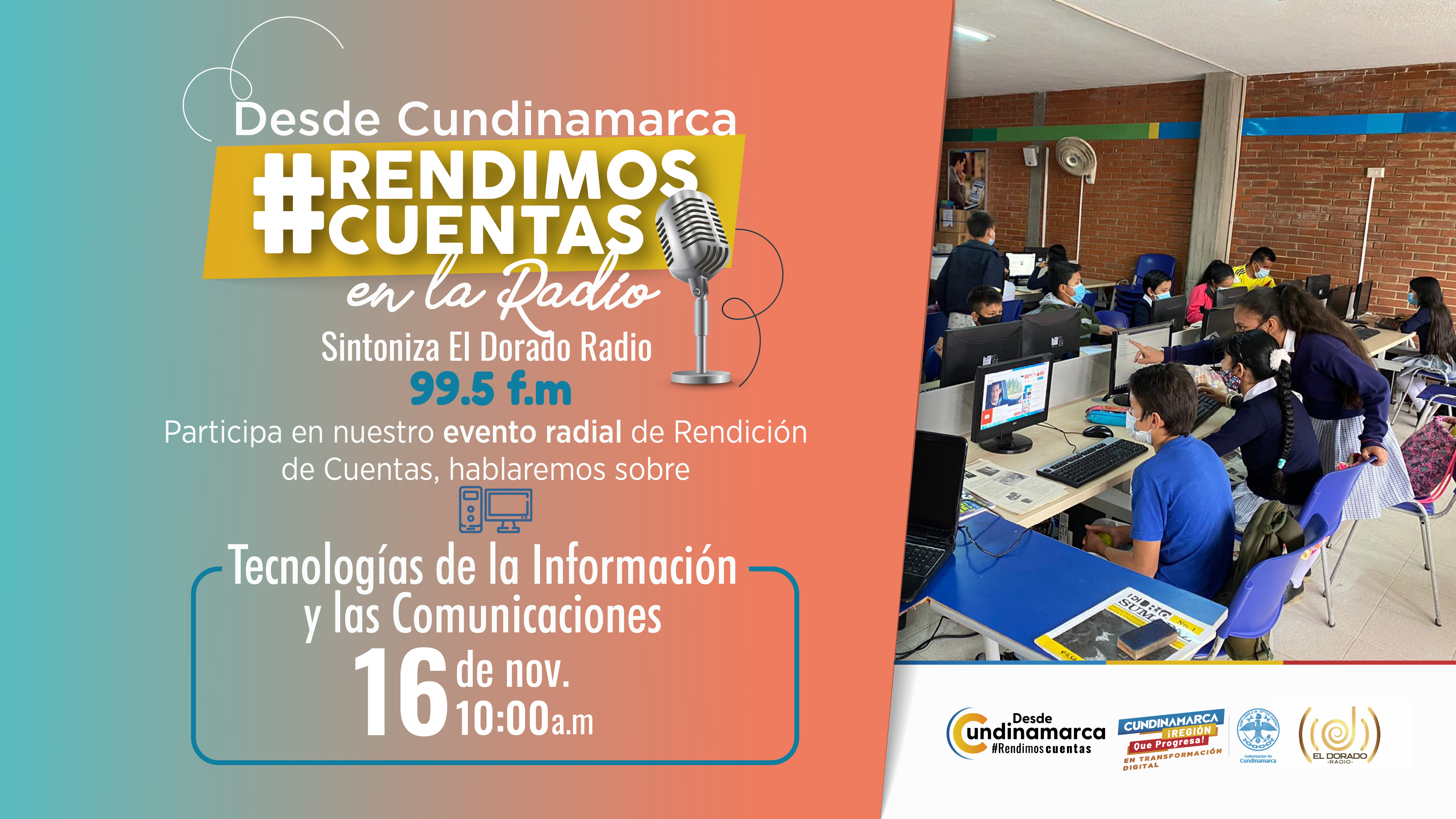 Imagen del video Desde #Cundinamarca #RendimosCuentas: Tecnologías de la información y las comunicaciones 