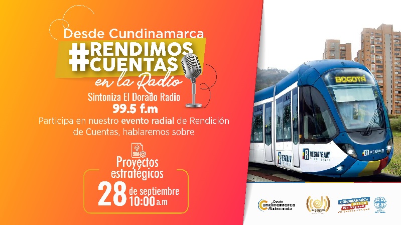  imagen: Desde Cundinamarca Rendimos Cuentas en	la Radio (Planeación)