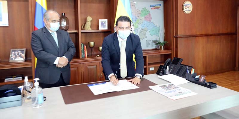Gobernación de Cundinamarca y Agencia Nacional de Defensa Jurídica del Estado suscribieron convenio de asesoría legal