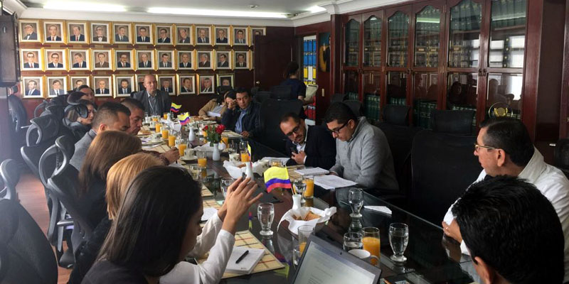 Comisión de Moralización de la Contraloría analizó temas ambientales de Cundinamarca

