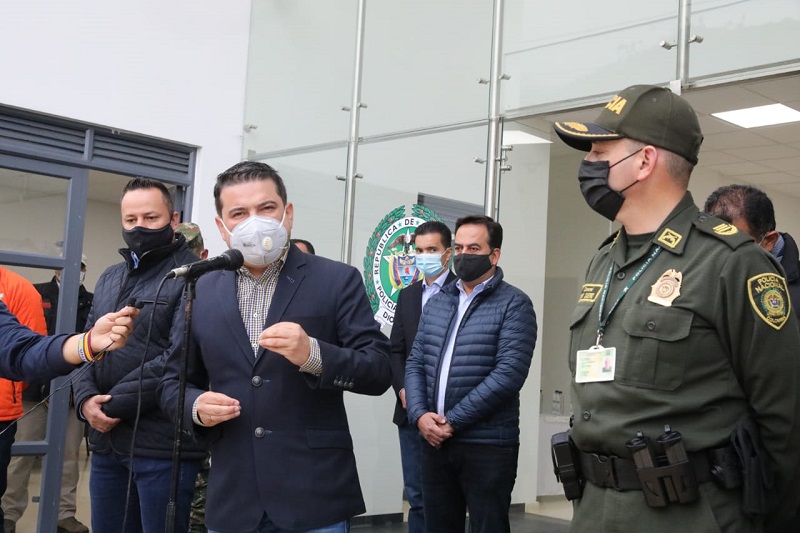 Gobernador Nicolás García rechazó las actividades ilegales de ocupación de tierra que se están presentando en Cundinamarca
