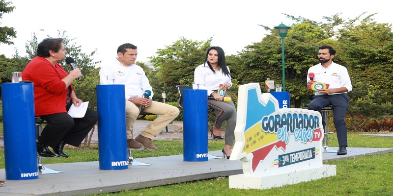 Gobernador en Casa TV analiza calidad educativa en Cundinamarca