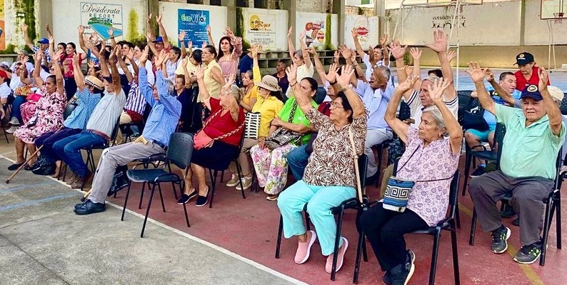 El bienestar y la salud mental de las personas mayores, son prioridad para Cundinamarca