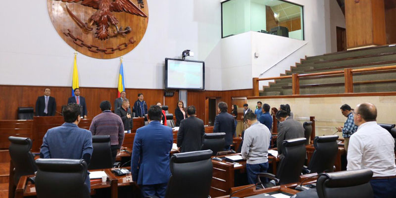 Inicia primer periodo de sesiones extraordinarias 2020 de la Asamblea de Cundinamarca