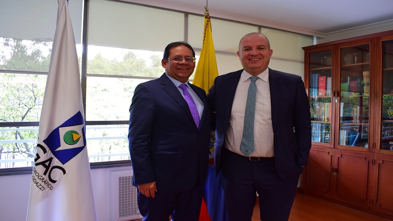 Reunión Estratégica entre IGAC y la Agencia Catastral de Cundinamarca

