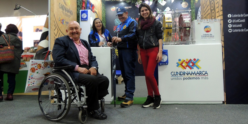 Lotería de Cundinamarca presente en Agroexpo 2019

























