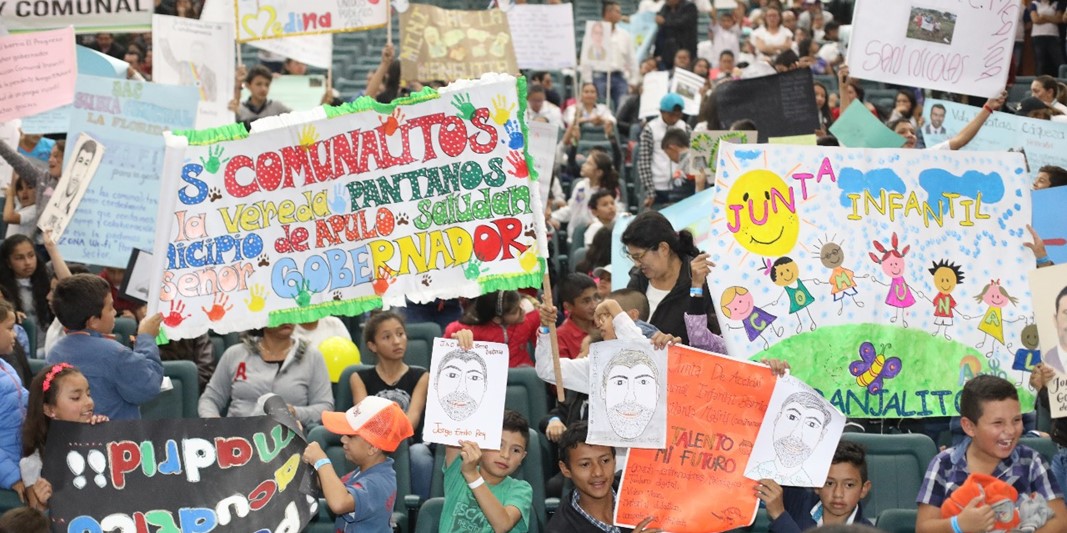 Cundinamarca, departamento pionero en Colombia en crear juntas de acción comunal infantiles












