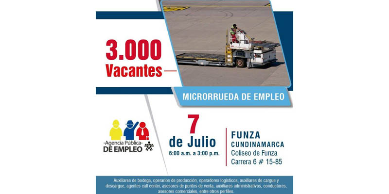 Microrrueda de empleo en el municipio de Funza





