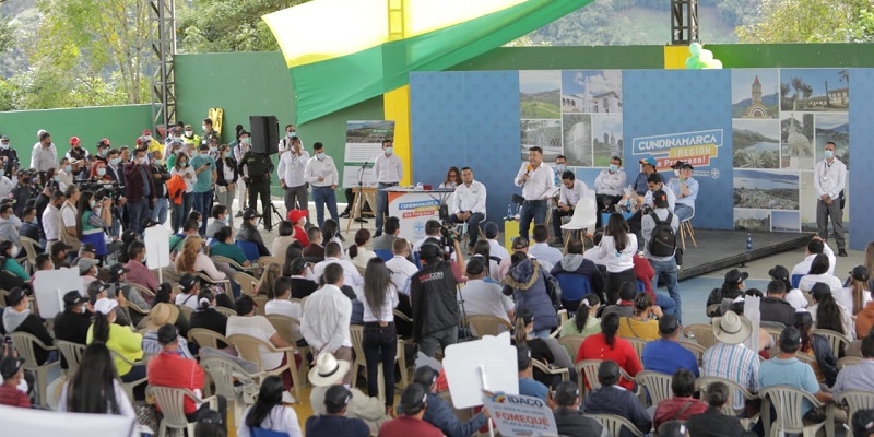 Gobernador Nicolás García anunció La construcción de plazas de mercado y el viaducto en Guayabetal