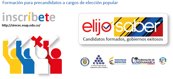 FORMACIÓN PARA PRECANDIDATOS A CARGOS DE ELECCIÓN POPULAR.